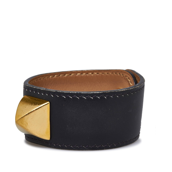 HERMES Medor Leather Bracelet Costume Bracelet - Picture 2 of 4